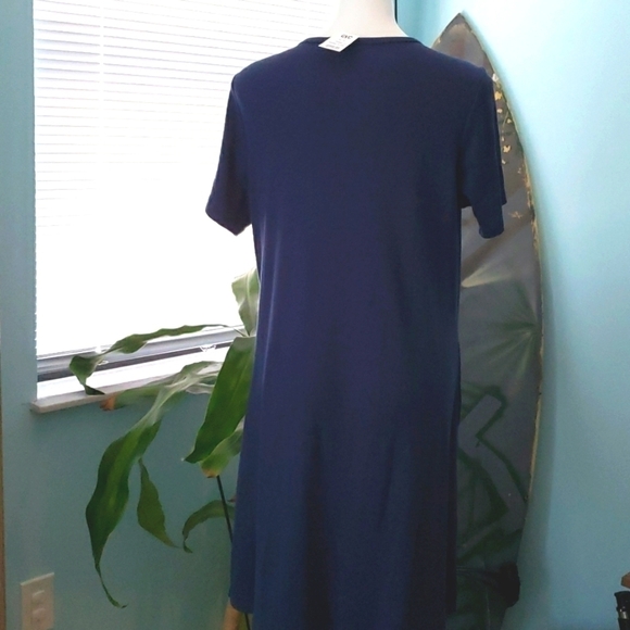 QUACKER FACTORY NAVY BLUE DRESS - Picture 5 of 7